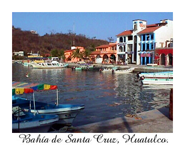 Baha de Santa Cruz, Pier.