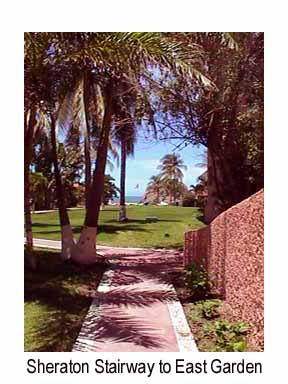Stairway to East Garden