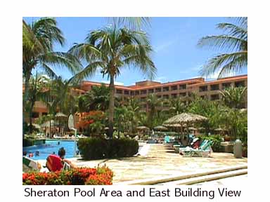 Sheratons Pool Area and East Building View
